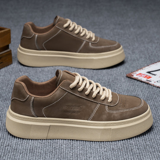 Damen modische Sneakers mit dicker Profilsohle und robustem Obermaterial R&B