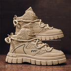 Damen Sportliche High-Top Sneaker mit rutschfester Sohle und bequemem Innenfutter R&B
