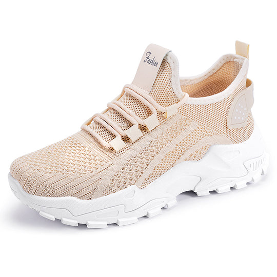 Damen Sportliche High-Performance Sneakers mit atmungsaktivem Obermaterial und rutschfester Sohle R&B