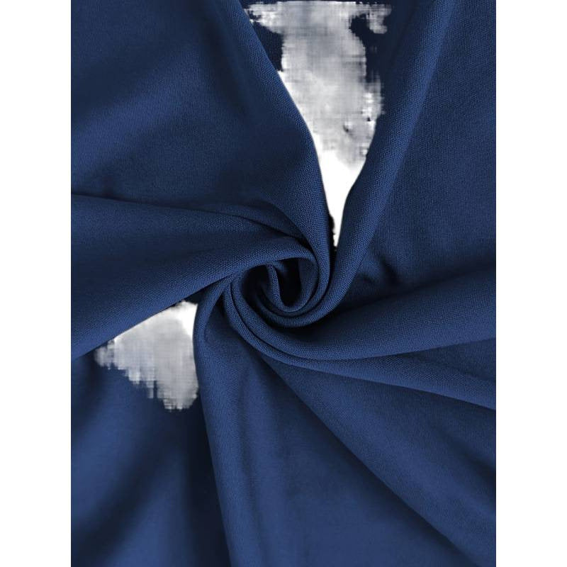 Damen Sommerkleid mit schulterfreier Silhouette und dekorativem Rüschensaum R&B