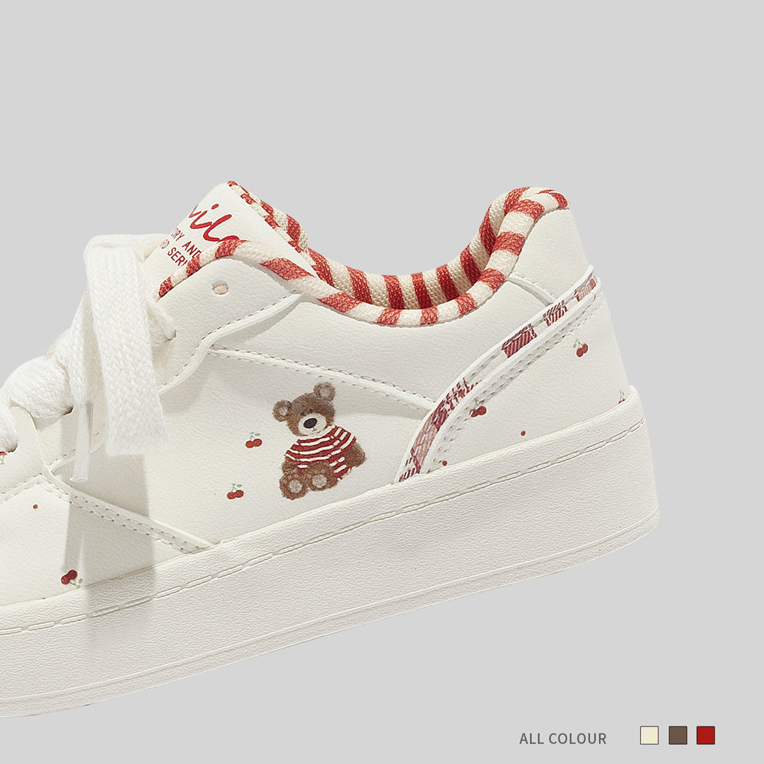 Damen Sneakers mit tierischem Motiv und atmungsaktiver Oberfläche R&B