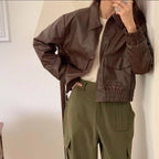 Damen Praktische und modische Kurzjacke R&B