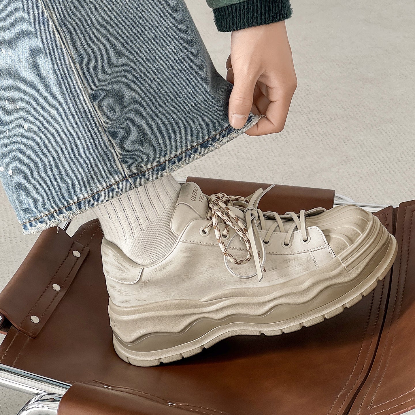 Damen Komfortable Chunky Sneakers mit innovativer Sohle R&B
