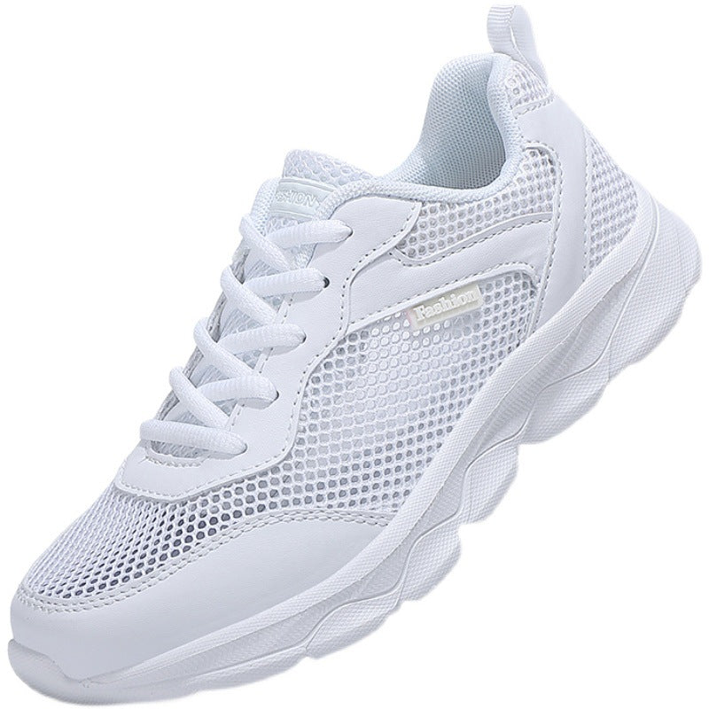 Damen Sportliche Sneakers mit atmungsaktivem Mesh-Obermaterial und flexiblem Fußbett R&B