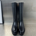 Damen elegante Stiefel aus hochwertigem Leder R&B