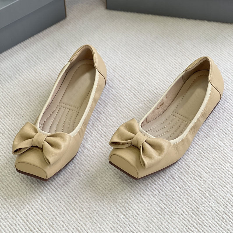 Damen Ballerinas mit elegantem Schleifen-Akzent