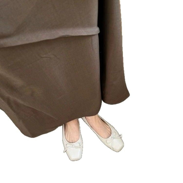Damen Ballerinas mit dekorativem Schleifen-Design und bequemem Fußbett EB