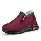 Damen Warmfutter Stiefel mit rutschfester Sohle R&B
