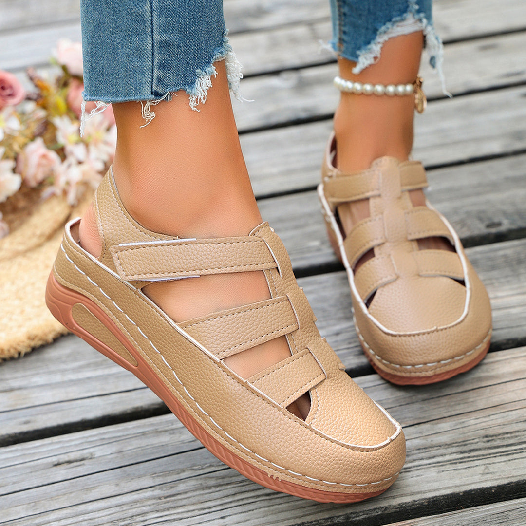 Damen Freizeitsandalen mit verstellbarem Riemendesign R&B