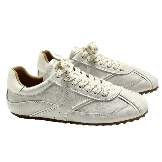 Damen Sportliche Lifestyle Sneakers mit elegantem Glanz R&B