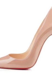 R&B | Spitz Zulaufende 1rote Boden Schuhe
