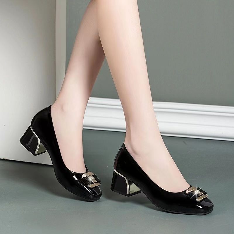 Damen Elegante Pumps mit schickem Akzent und komfortablem Blockabsatz R&B