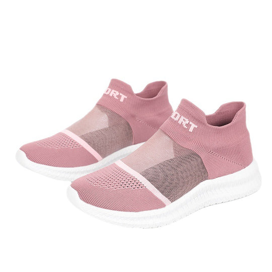 Damen Atmungsaktive Stricksneaker mit flexiblem Sockendesign R&B