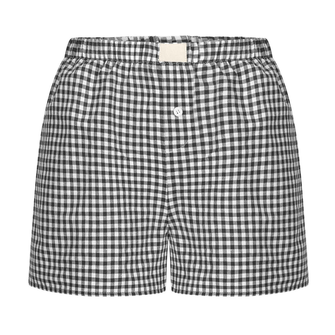 Damen lässige Karohose R&B