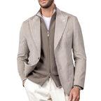 Herren Cordblazer – eleganter Herren Blazer mit Reißverschluss
