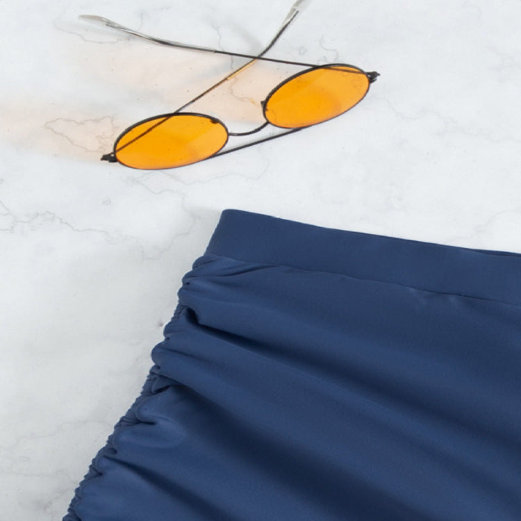 Damen Sportliche Badeshorts mit raffiniertem Rüschendesign