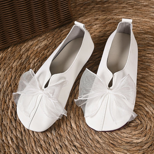 Damen Ballerinas mit dekorativem Schleifen-Detail R&B