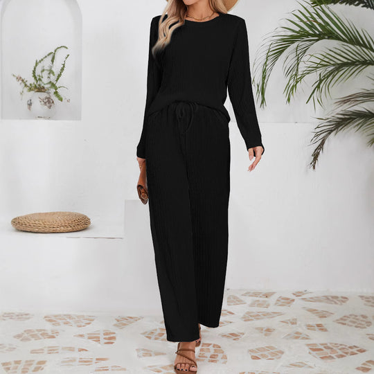 Damen Elegantes und bequemes Set aus gefeuchtetem Material R&B