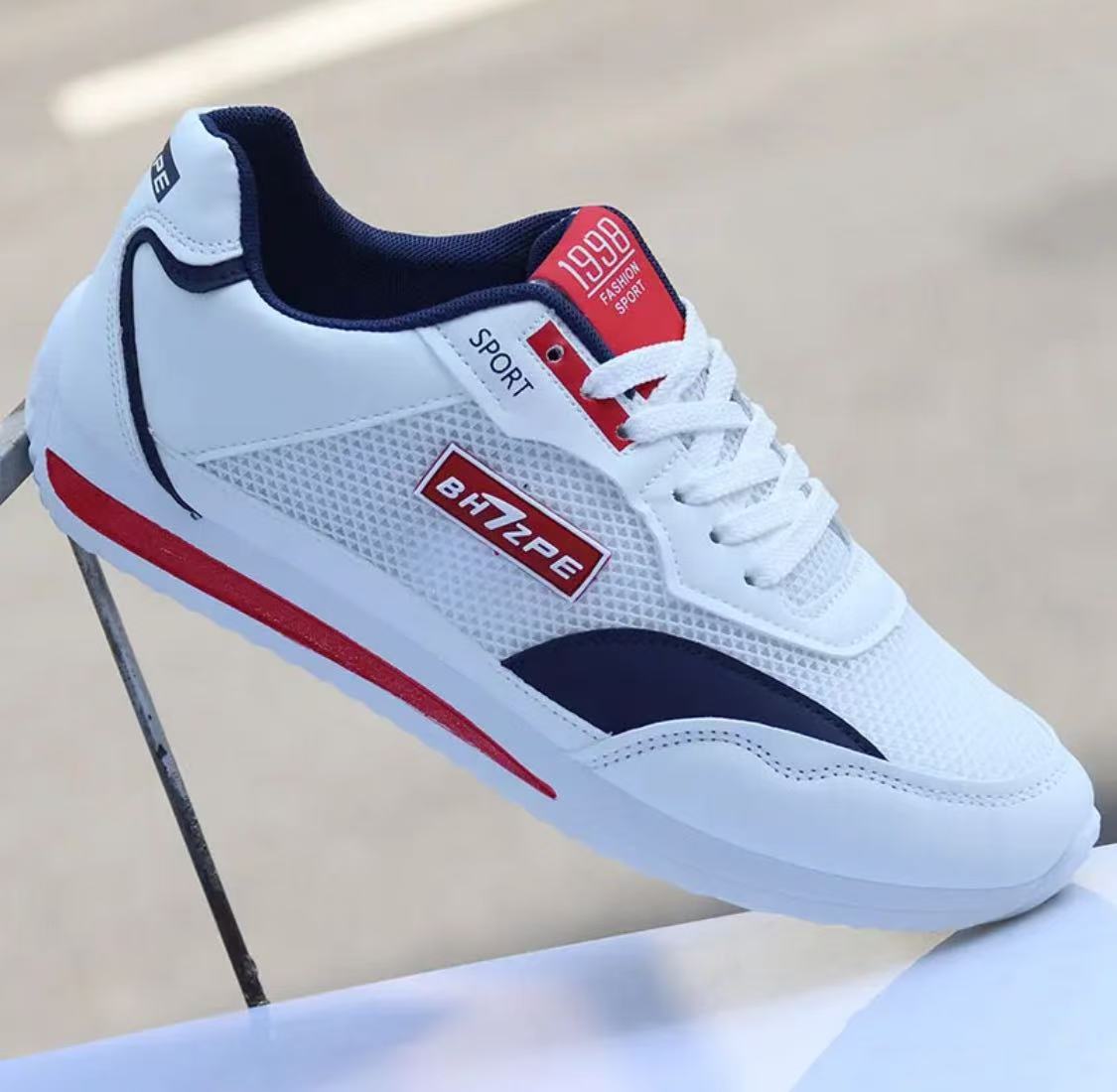 Damen Sportliche Freizeit-Sneakers mit atmungsaktiver Mesh-Oberfläche und rutschfester Sohle