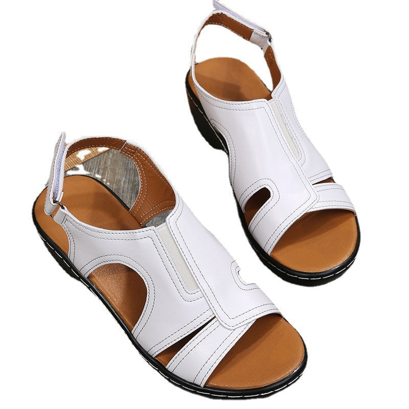 Damen Atmungsaktive Freizeitsandalen mit strukturiertem Riemendesign und flexiblem Fußbett R&B
