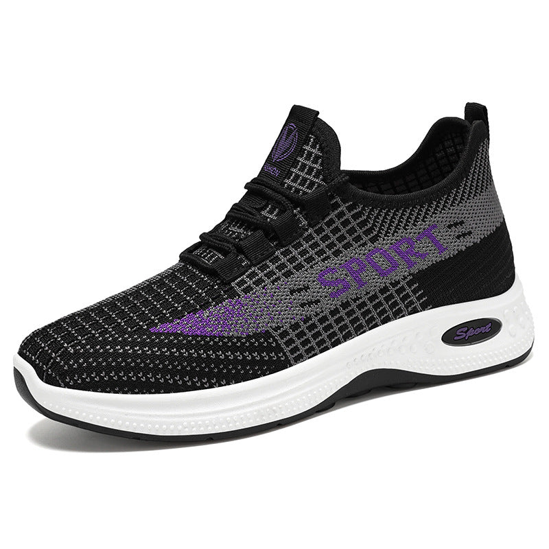 Damen Sportliche und atmungsaktive Fitness Sneakers R&B
