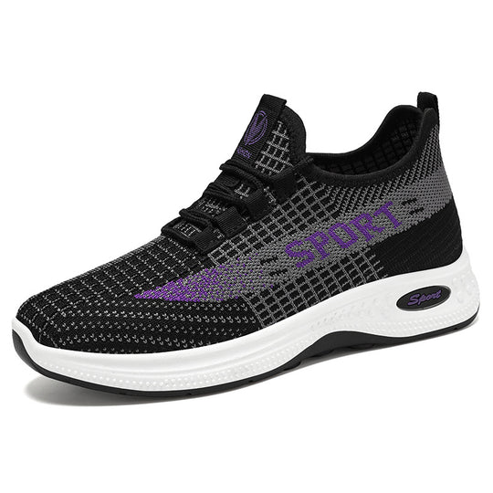 Damen Sportliche Fitness Sneakers mit atmungsaktiver Struktur R&B