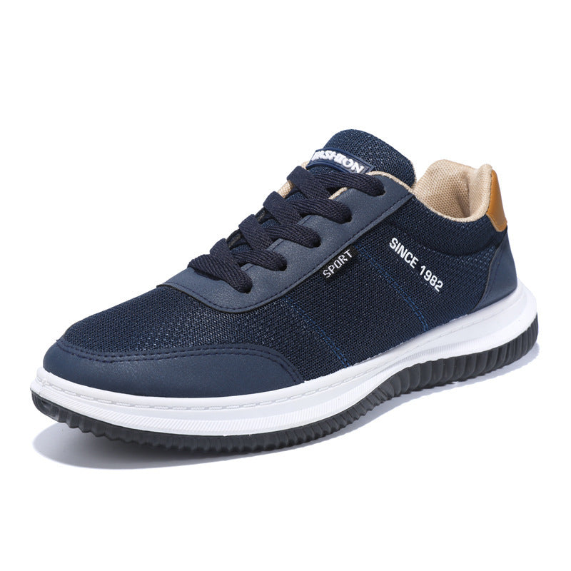 Damen Sportliche Freizeitsneaker mit atmungsaktiver Oberflächenstruktur und dämpfender Sohle R&B