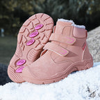 Damen Winter-Wanderschuhe mit isolierendem Futter und praktischen Klettverschlüssen