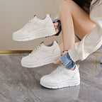 Damen Komfortable Plateau-Sneakers mit atmungsaktivem Obermaterial R&B