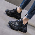 Damen Chunky Sneakers mit atmungsaktiver Mesh-Konstruktion und robustem Sohlenprofil R&B