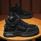 Damen Sportliche High-Top Sneakers mit dämpfendem Sohlenprofil und atmungsaktiver Innensohle