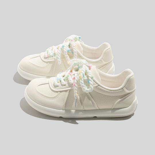 Damen Sneaker mit einzigartiger Blumendekoration und flexibler Komfortsohle R&B
