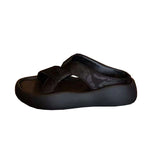 Damen Bequeme Slip-On Sandalen mit modischem Querriemen und rutschfester Sohle R&B