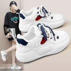 Damen modische Sport Sneakers mit praktischen Schnürsenkeln und dämpfender Laufsohle R&B