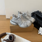 Damen Hochleistungs-Sneaker mit luftdurchlässiger Mesh-Oberfläche und dämpfender Sohle
