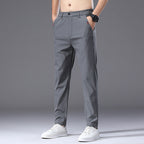 Herren modische und bequeme Chino-Hose mit elastischem Bund R&B