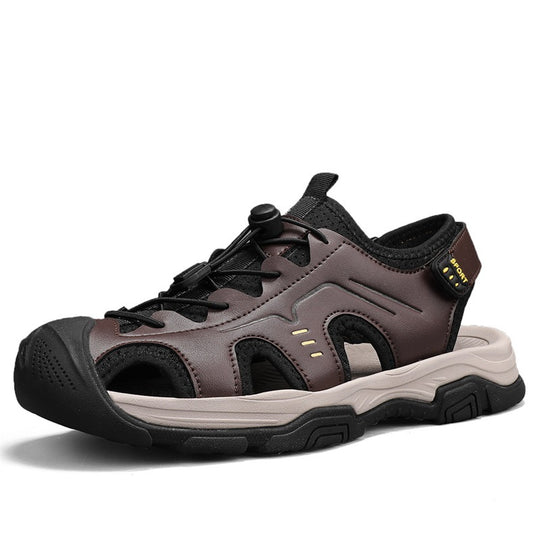 Damen Sportliche und atmungsaktive Wassersandalen mit rutschfester Sohle R&B