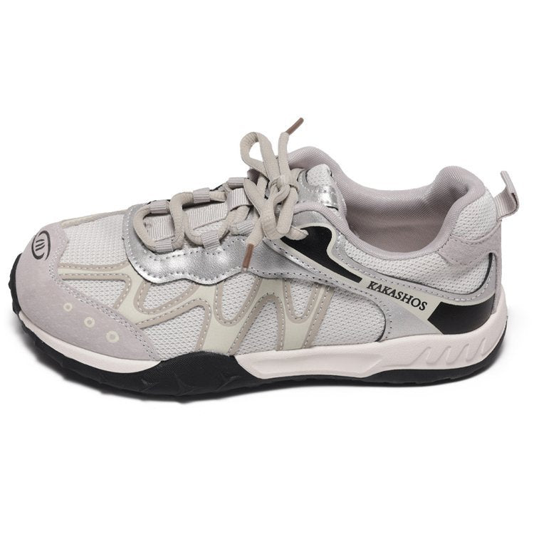 Damen modische Sneaker mit atmungsaktiver Netzoberfläche und komfortablem Dämpfungssystem R&B