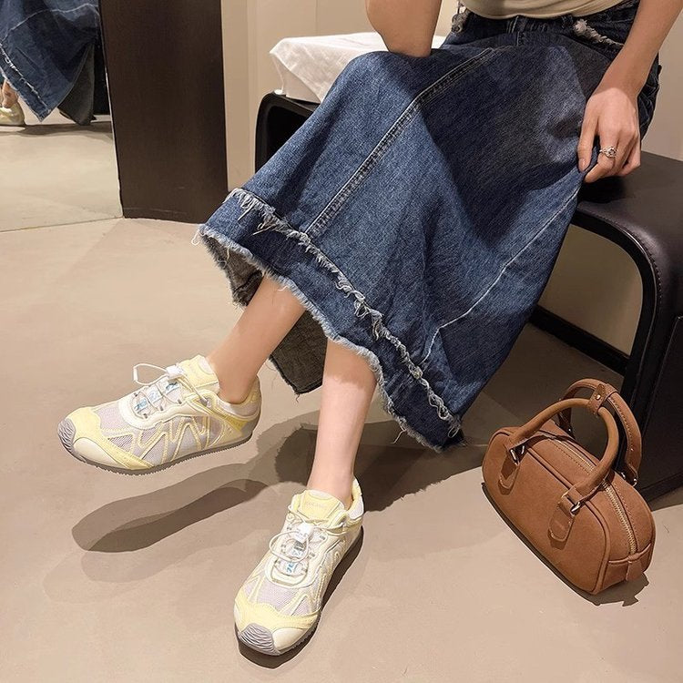 Damen Bequeme Sport-Sneaker mit atmungsaktiver Mesh-Oberfläche und innovativer Dämpfung R&B