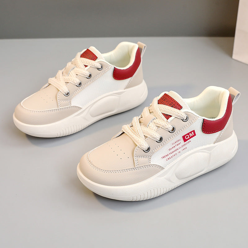 Damen sportliche Sneaker mit atmungsaktivem Obermaterial und bequemer Dämpfung R&B