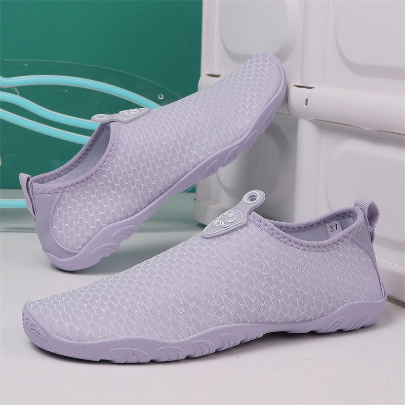 Damen Flexible und atmungsaktive Badeschuhe mit rutschfester Sohle Heidi Mode