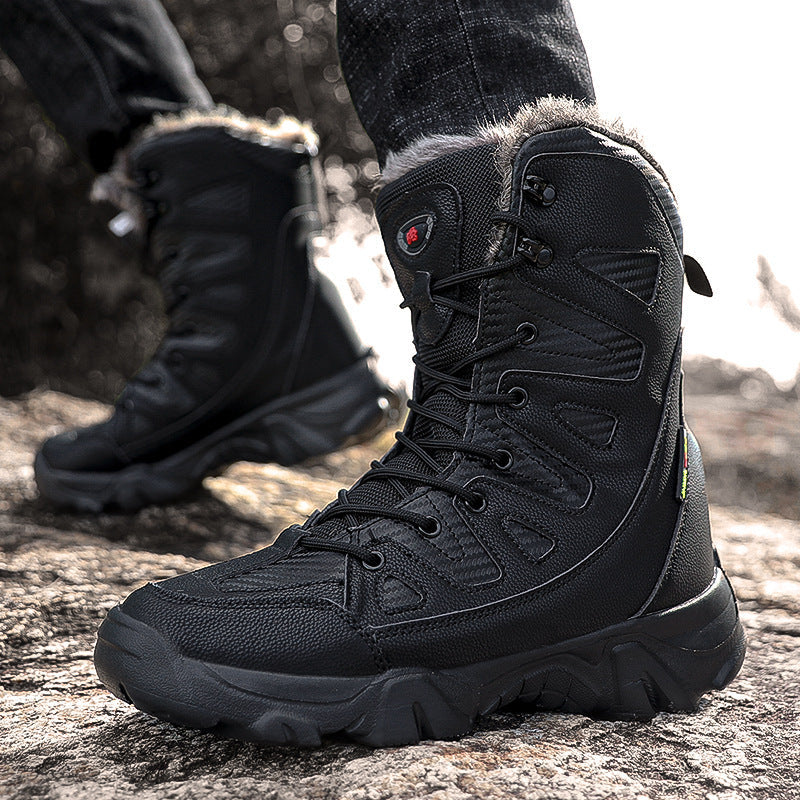 Damen Stylische Winterstiefel mit isolierendem Futter und rutschfester Sohle
