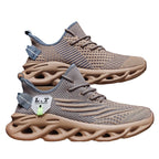 Damen Leichte Mesh-Laufschuhe mit atmungsaktivem Design und dämpfender Sohle