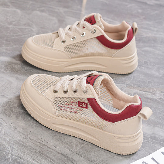 Damen Atmungsaktive Sport Sneakers mit modischen Akzenten und komfortabler Dämpfung R&B