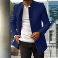 Herren modischer Mantel mit modernem Kragen und tailliertem Schnitt R&B