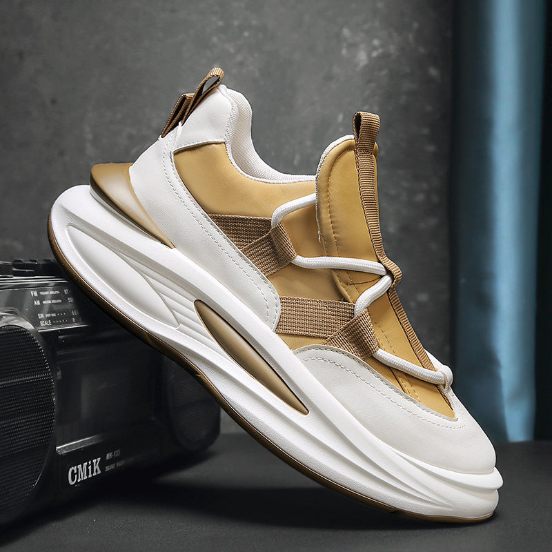 Damen Sportliche Sneakers mit elastischer Schnürsystem und atmungsaktiver Obermaterialkombination R&B