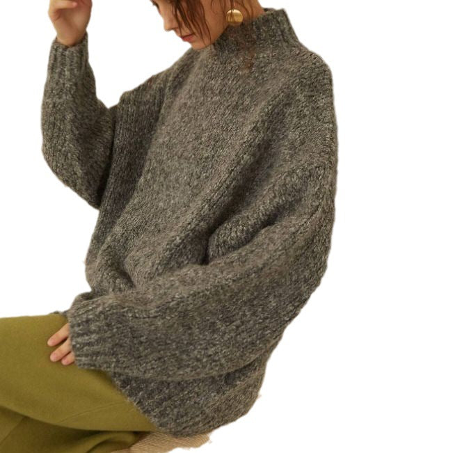 Damen Grobstrick Pullover R&B
