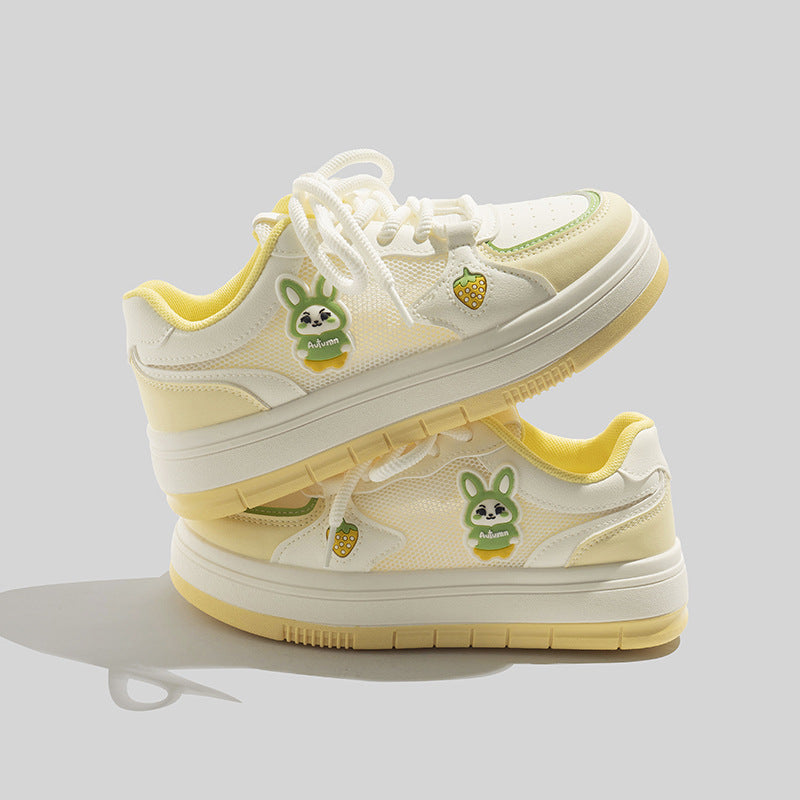 Damen Sneakers mit verspieltem Tierdesign und komfortabler Sohle R&B
