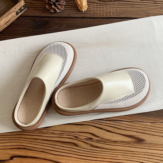 Damen Komfortable und atmungsaktive Slip-On Clogs R&B