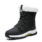 Damen Winterstiefel mit wärmendem Innenfutter und rutschfester Profilsohle R&B